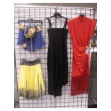 Assorted Pageant Style Dance Costumes - 4 assorted