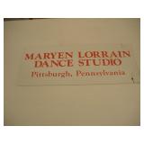 Maryen Lorrain Dance Studio Door Magnet  21x9