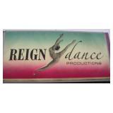 Reign Dance Productions Plastic Lighted Sign