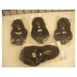 Sansha Black Canvas Ballet Shoes (4pr) Size 20