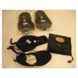Sansha Black Canvas Ballet Shoes (3pr) Size 9
