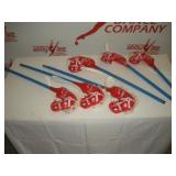 (6) Broom Tale Horse Dance Props
