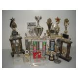 (13) ALDC Trophies   tallest 25 inches