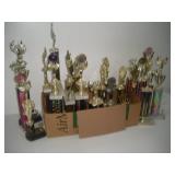 (25) ALDC Trophies   tallest 28 inches