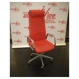 Red Adjustable Office Chair
