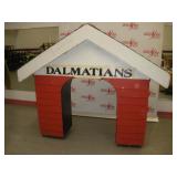 Dalmatians Dog House Stage Prop  85x20x68 inches