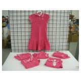 (6) Polo Dresses  Childs Med. (7/8)   NEW