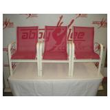 (3) Childrens Stacking Chairs  22 inches tall