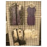 Curtain Call Costumes  (4) Purple Size 14 & White