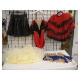 (4) Dance Skirts - used