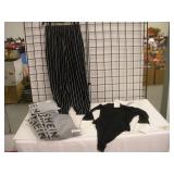 Shein 5 Leotard Tops & 4 Pants  Size Adult Small