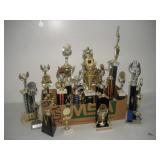 (25) ALDC Trophies   tallest 30 inches