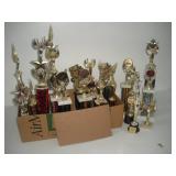 (25) ALDC Trophies   tallest 23 inches