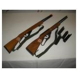 (2) Toy Gun Dance Props