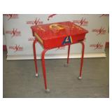 Red School Desk Dance Prop  24x18x32 inches
