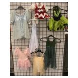 Assorted Pageant Style Childs Dance Costumes -