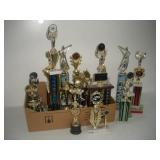 (25) ALDC Trophies   tallest 29 inches