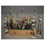 (25) ALDC Trophies   tallest 20 inches