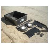 Unassembled Tractor Cart  10cu ft. - missing