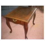 End Table  21x26x21 inches  damaged