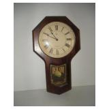 Elgin Quartz Wall Clock  28 inches tall - battery