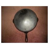 "Erie"  11 1/4 inch  #9  Cast Iron Skillet