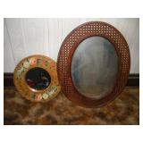 (2) Mirrors  largest 24x30 inches
