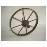 16 inch Vintage Steel Wagon Wheel