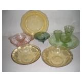 Assorted Depression Glass