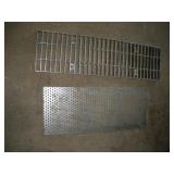 (2) S/S Grates  36x10 & 31x12 inches