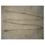 20ft Tow Chain w/2 Hooks
