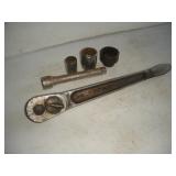 3/4 Drive Sockets, Extenion & Willams Ratchet