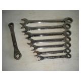 Blackhawk Ratchet Wrench Set  3/8 - 3/4