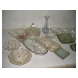 Serving Dishes & Vase