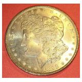 1898 US MORGAN $1 DOLLAR SILVER COIN