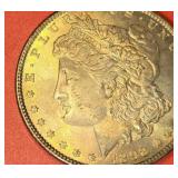 1898 US MORGAN $1 DOLLAR SILVER COIN