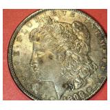 1898 US MORGAN $1 DOLLAR SILVER COIN