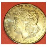 1898 US MOGAN SILVER $1 DOLLAR COIN