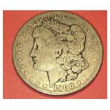 1900 US MOGAN SILVER $1 DOLLAR COIN