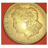 1921 US MORGAN $1 DOLLAR SILVER COIN
