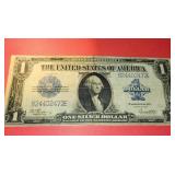 1923 LARGE NOTE $1 DOLLAR SILVER CERTIFICATE