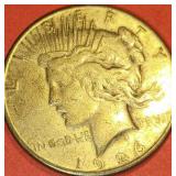 1926 LIBERTY PEACE SILVER ONE DOLLAR COIN