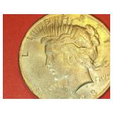 1923 US LIBERTY PEACE SILVER $1 DOLLAR COIN