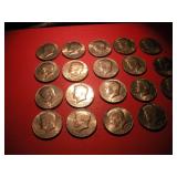 (20)  1776-1976 Bicentennial Kennedy Half Dollars