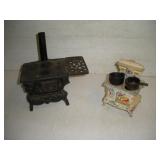 Cast Iron Toy Stoves