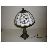 Steelers Glass Lampshade Table Lamp 20 inches