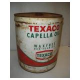 TEXACO Capella Oil Can 5 Gallon