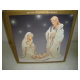 (3) Nativity Figurines