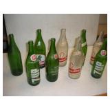 Vintage 1 Qt Soda Bottles`