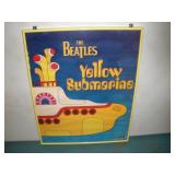 Beatles Yellow Submarine Poster 19 x 23